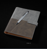 记事本活页线圈本笔记本 变色PU革 支持logo定制和礼品定制