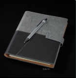 记事本活页线圈本笔记本 变色PU革 支持logo定制和礼品定制