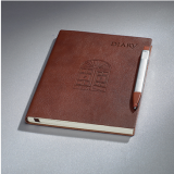 平装记事本 笔记本 带笔夹 定制现货