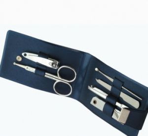 韩国777 指甲剪套装 碳钢镀铬6件套 蓝色 NTS-106 蓝色 有现货！可加印LOGO！