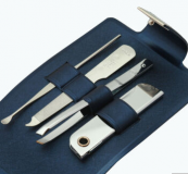 韩国777 指甲剪套装 碳钢镀铬6件套 蓝色 NTS-106 蓝色 有现货！可加印LOGO！