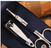 韩国777 指甲剪套装 碳钢镀铬6件套 蓝色 NTS-106 蓝色 有现货！可加印LOGO！