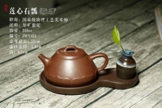 国家级助理工艺美术师 郁有良紫砂壶 纯手工制作 可刻字 配组合杯子-礼品公司