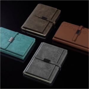 搭扣记事本 平装笔记本 32K 礼品定制logo