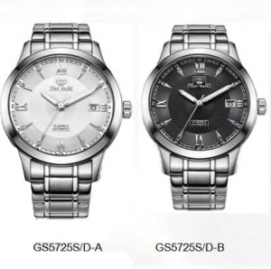 天王表GS5725S/D-A GS5725S/D-B机械表