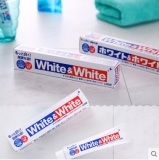 狮王Lion）White&white 美白 牙膏 150g（日本原装进口）