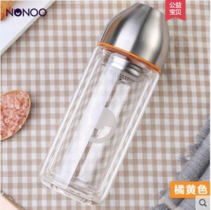 NONOO 桃子小姐（双层玻璃杯）HBL-260-72