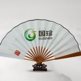 广告扇 订制    10寸本色/竹节折扇  促销礼品