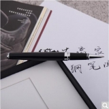 公爵（DUKE）领尚系列 银夹神秘黑色钢笔/铱金笔/墨水笔/美工笔/两用笔+笔记本套装