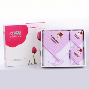 洁丽雅毛巾面巾泰迪bear系列（五）