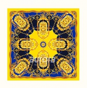 奥罗拉丝巾方巾120*120cmB9系列