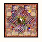 奥罗拉丝巾方巾（90*90cm）B1系列-礼品定制