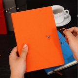 搭扣记事本平装笔记本，绑带贴心设计 支持logo印制