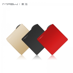 麦泡 MIPOW iPhonex/7便携移动电源超薄聚合物苹果8认证充电宝自带线