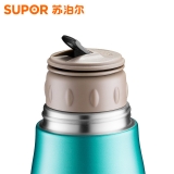 苏泊尔极光保温杯 大容量真空304不锈钢男女学生户外便携水杯子:KC42BU1